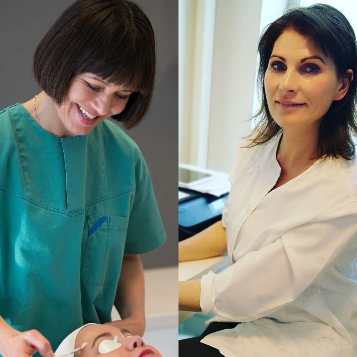 Maria Ulveraker og Angela Kaurin